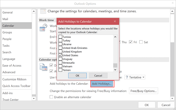 2018 hebcal for outlook and mac