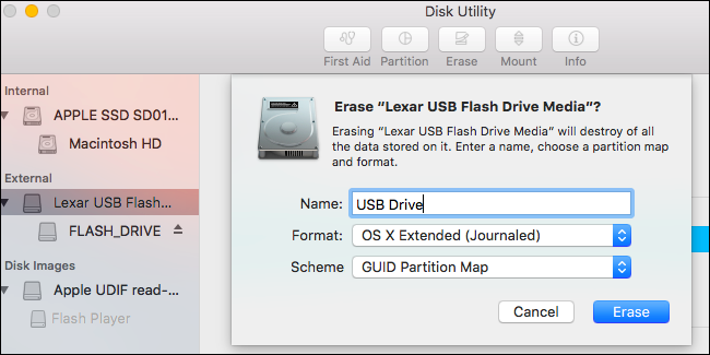formatting usb for pc and mac